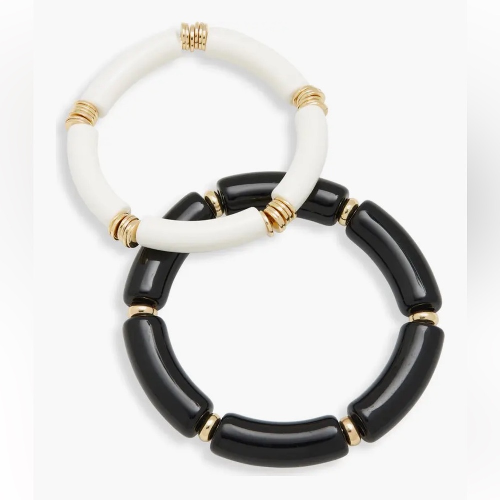 Set of 2 Resin Tube Stretch Bracelets
Nordstrom NEW